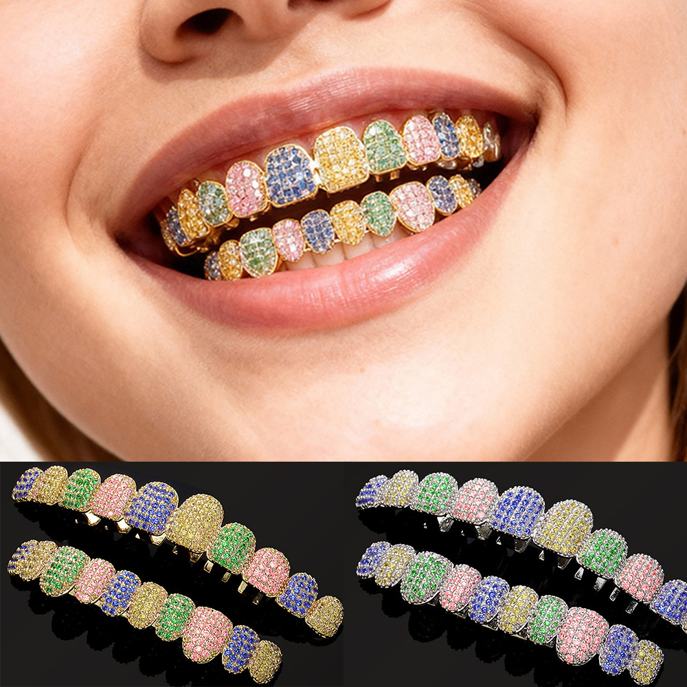 Body Jewelry Men - YOUNGX 10/10 Iced Out Полностью красочные