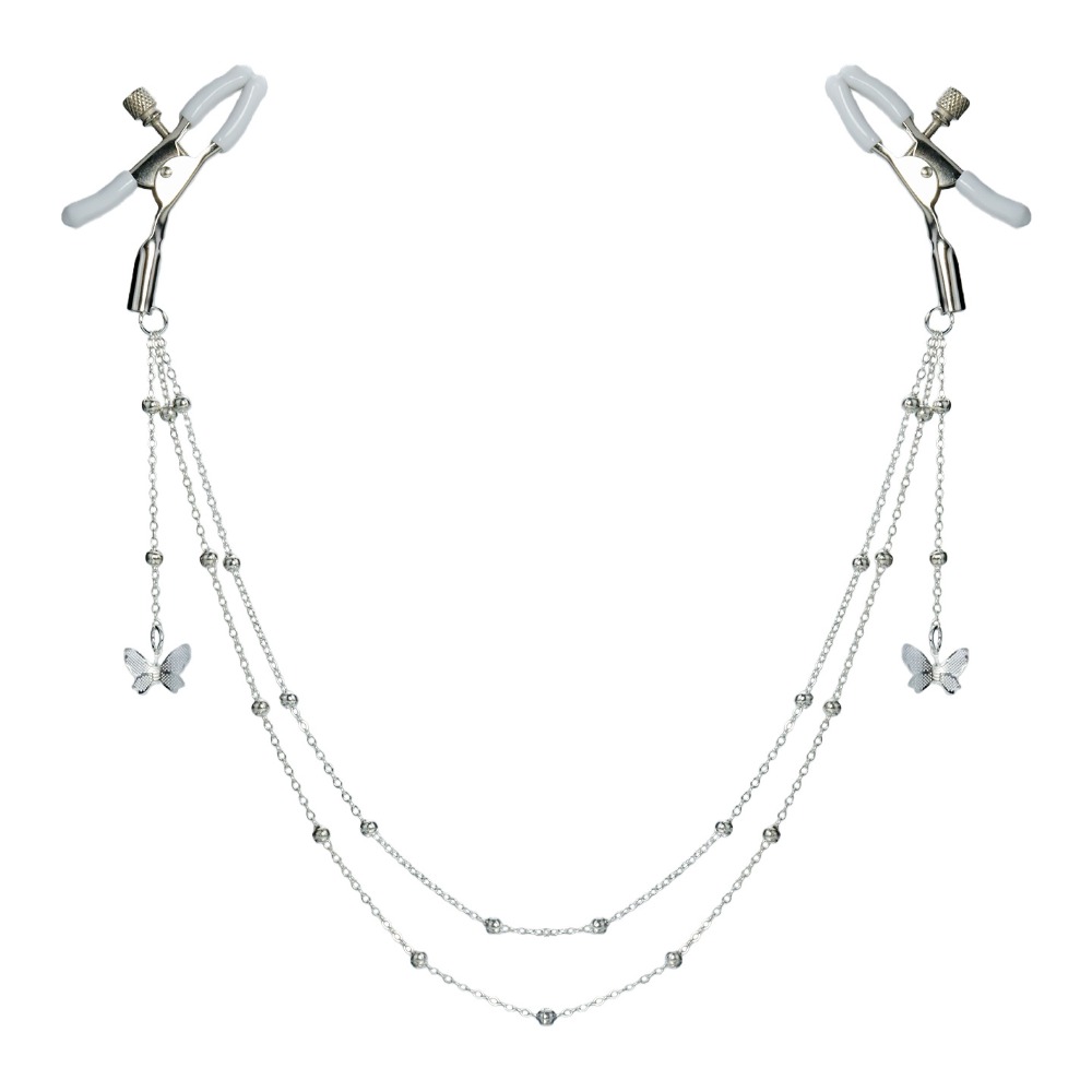 Body Jewelry Nipple Chain - Сексуальные зажимы для сосков в форме
