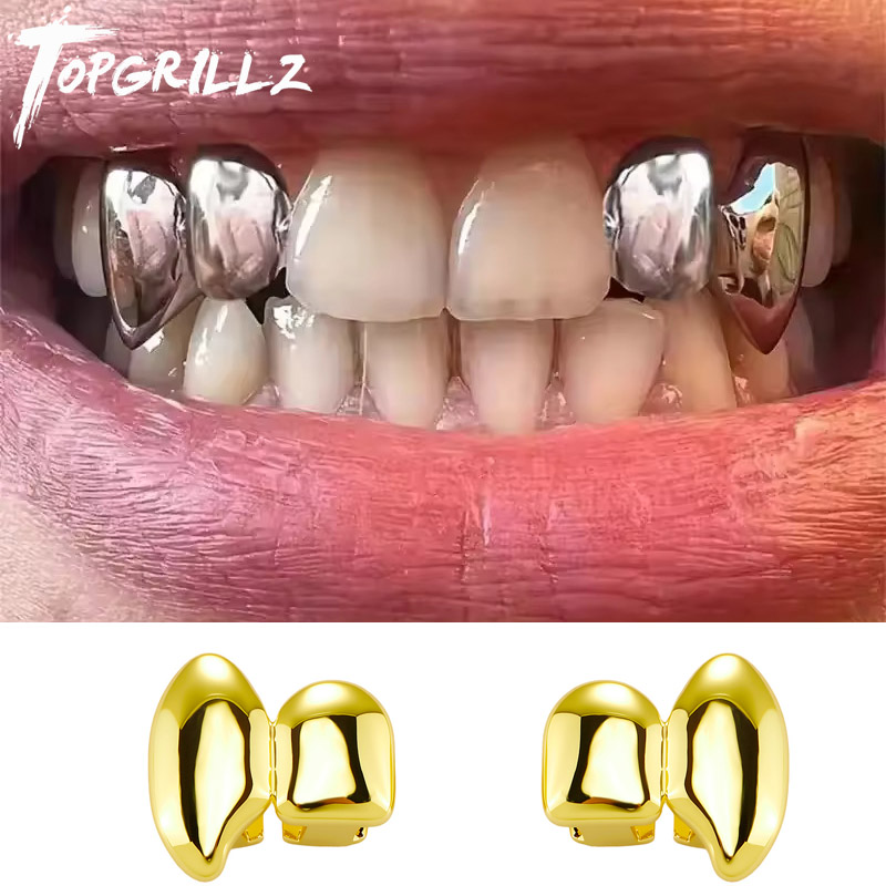 Body Jewelry Men - TOPGRILLZ вампир DIY двойные клыки гриль