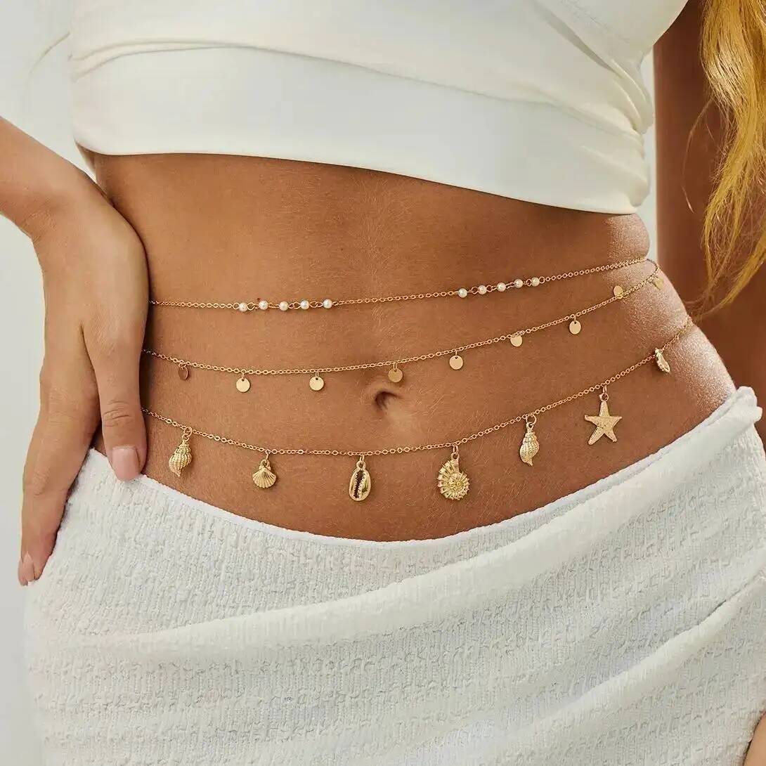 Body Jewelry Online - IngeSight.Z 3 шт./компл. Boho морская звезда