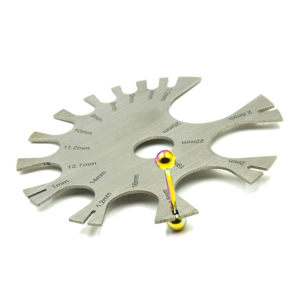 Датчик из нержавеющей стали дл – обзор и цена Body Jewelry Gauge To Mm
