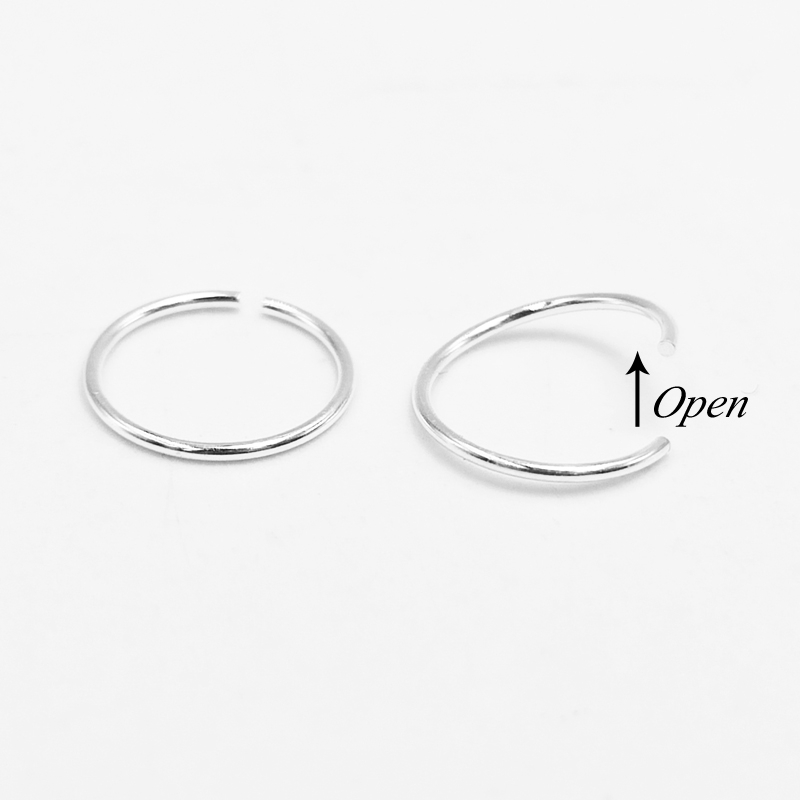 Кольцо для носа из серебра 925 – обзор и цена Body Jewelry Ear Piercing