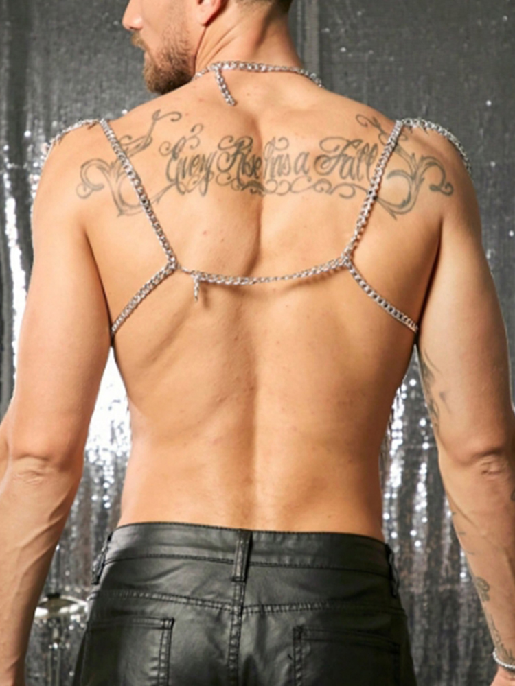 Цепочка с кисточками, плечо, с – обзор и цена Body Jewelry Men