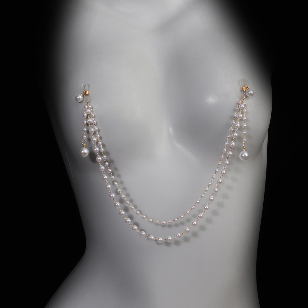 Цепочка на грудь с имитацией ж – обзор и цена Body Jewelry Nipple Chain