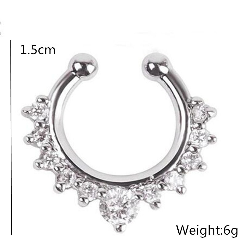 1 шт. U-образный зажим для нос – обзор и цена Body Jewelry Ear Piercing
