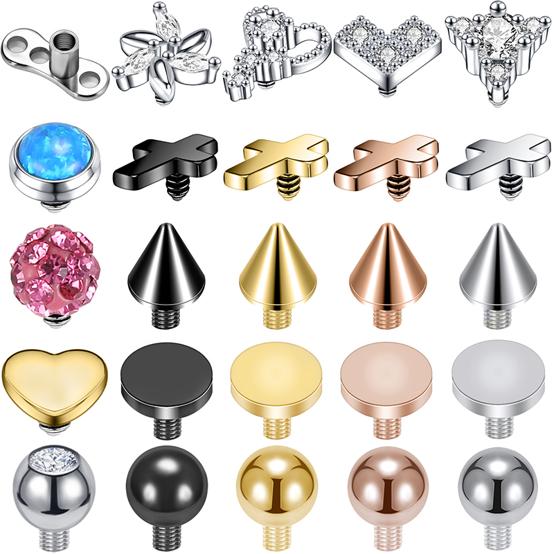 ZS 16G микро кожный пирсинг Ци – обзор и цена Body Jewelry Online