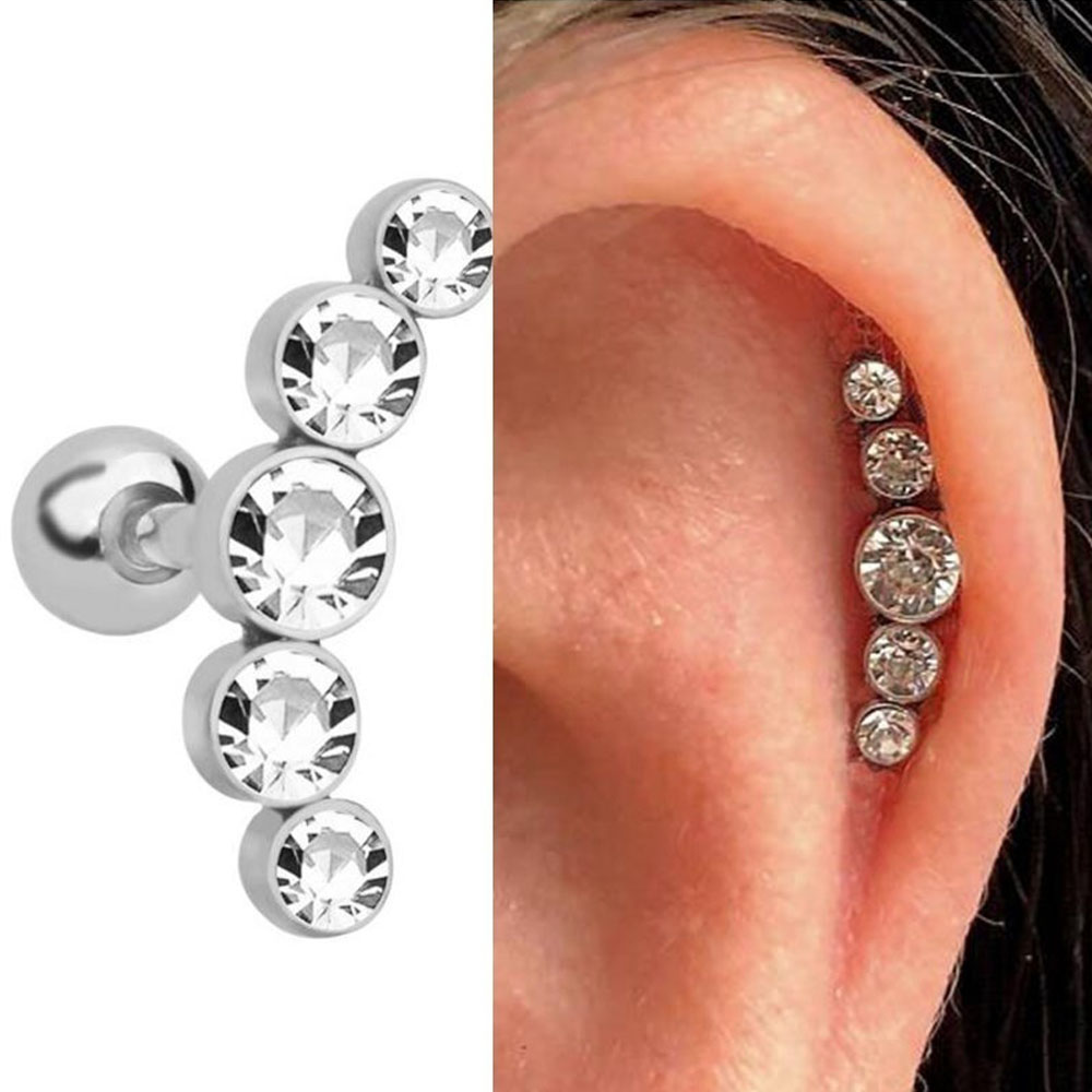 1 шт. Модные серьги-гвоздики 1 – обзор и цена Body Jewelry Ear Piercing