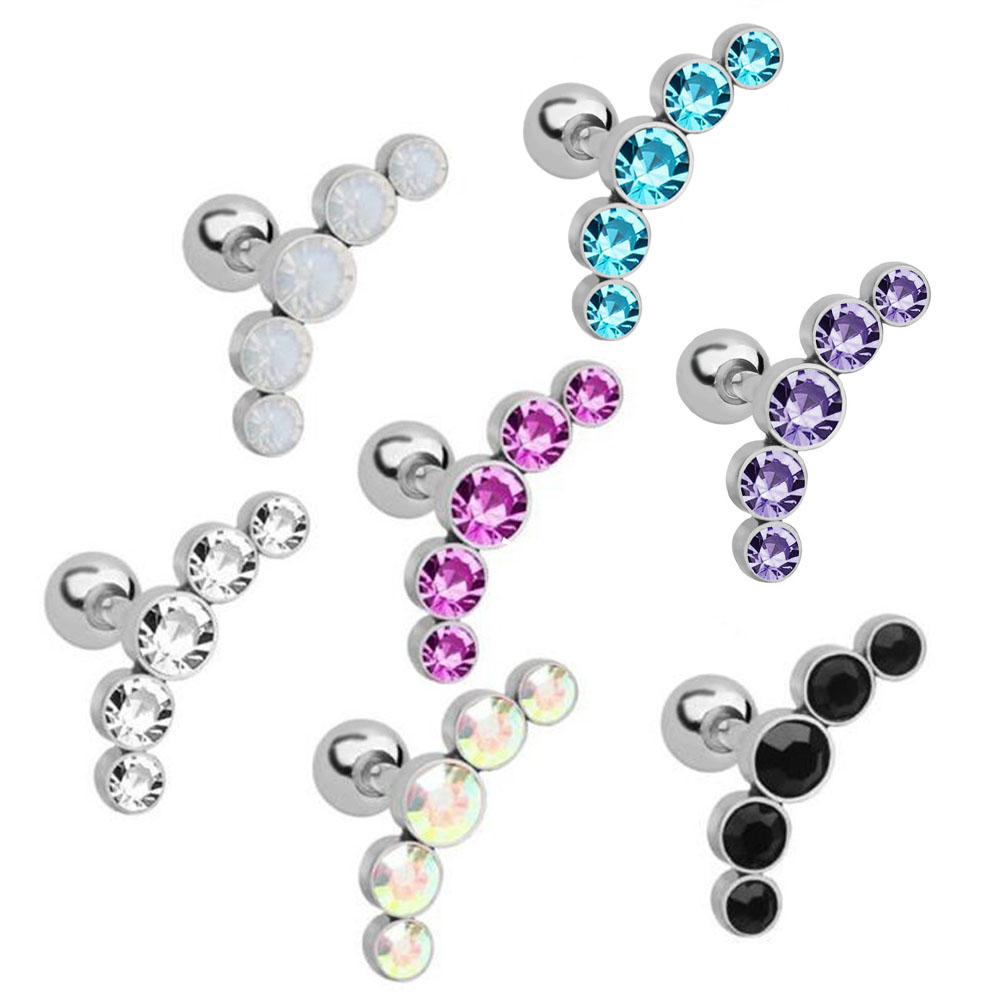 1 шт. Модные серьги-гвоздики 1 – обзор и цена Body Jewelry Ear Piercing