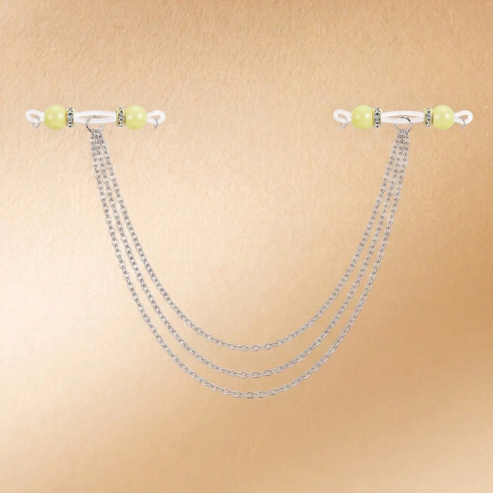 Женская цепочка для тела без п – обзор и цена Body Jewelry Nipple Chain