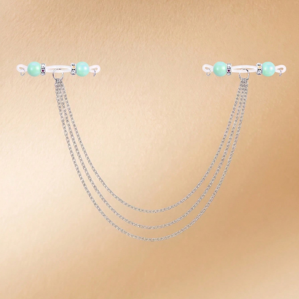 Женская цепочка для тела без п – обзор и цена Body Jewelry Nipple Chain
