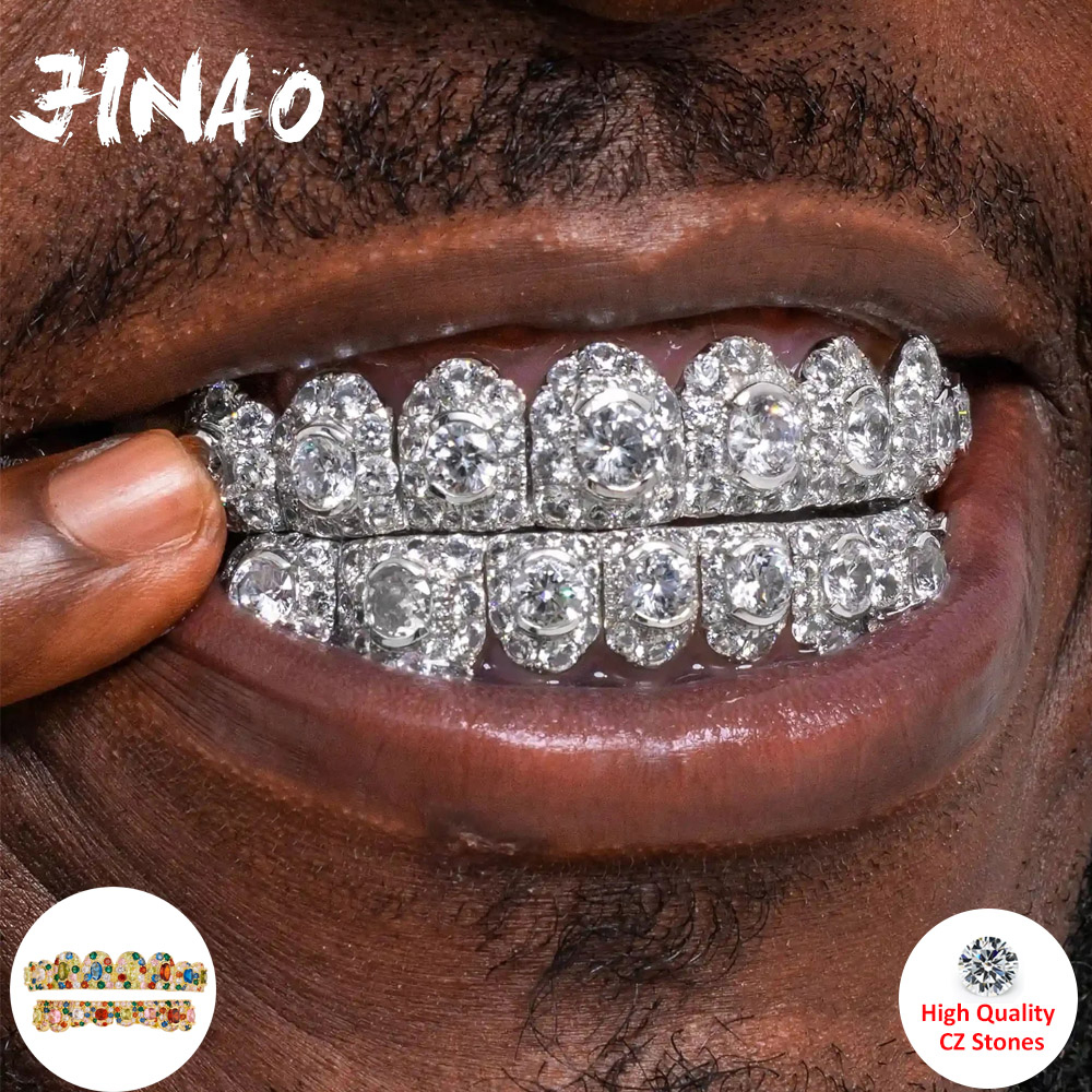 JINAO Хип-хоп грилзы с полным  – обзор и цена Body Jewelry Men