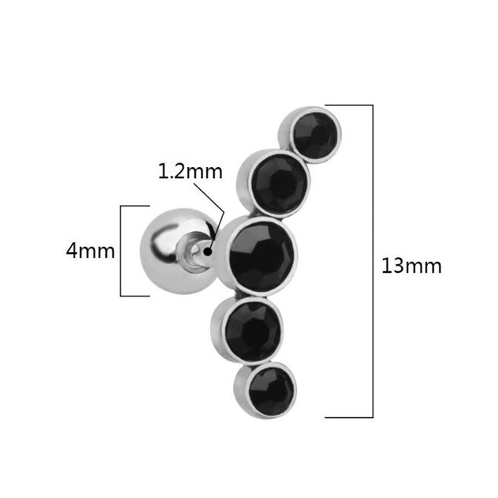 1 шт. Модные серьги-гвоздики и – обзор и цена Body Jewelry Ear Piercing