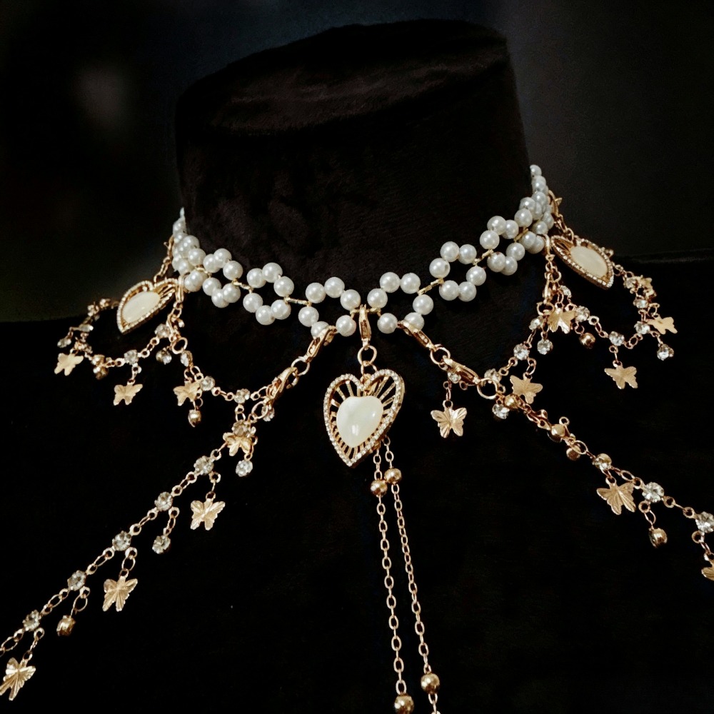 Жемчужный чокер-цепочка на тел – обзор и цена Body Jewelry Nipple Chain