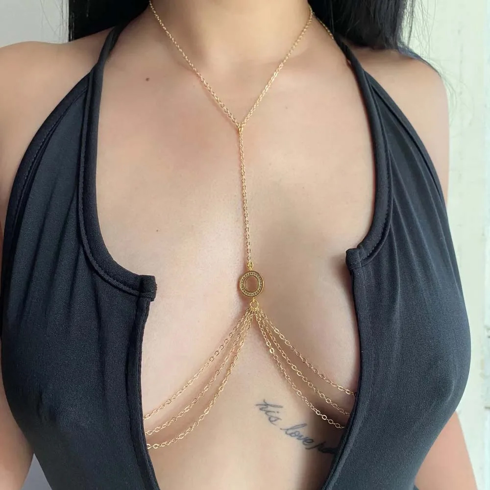 Полые круглые цепочки для соск – обзор и цена Body Jewelry Nipple Chain
