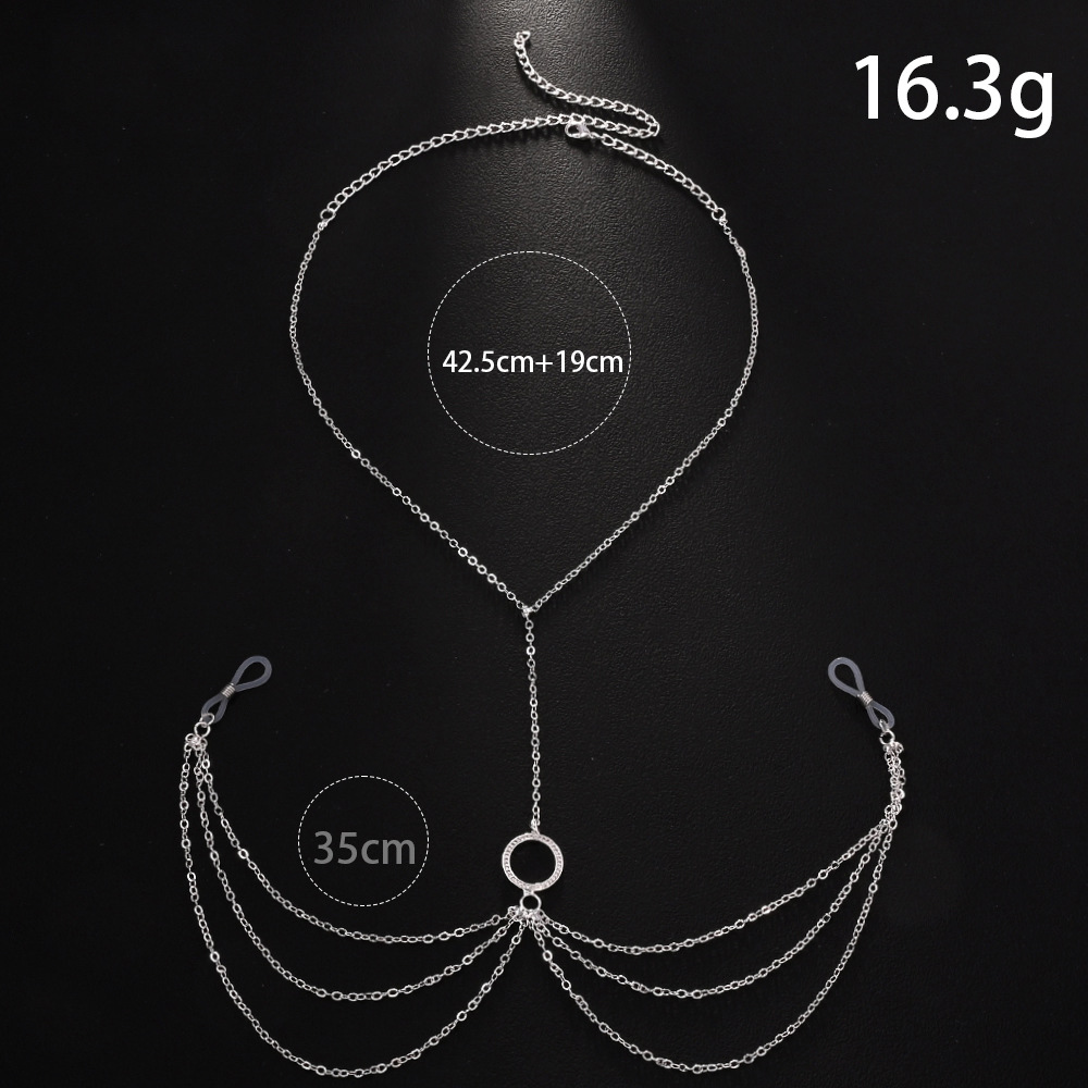 Полые круглые цепочки для соск – обзор и цена Body Jewelry Nipple Chain