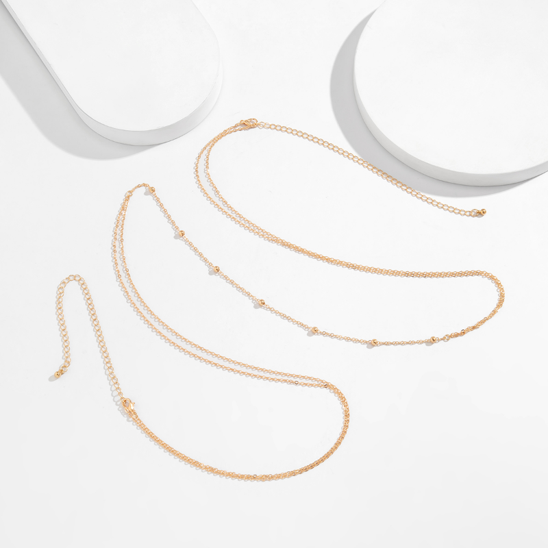 Простое колье-цепочка на грудь – обзор и цена Body Jewelry Online
